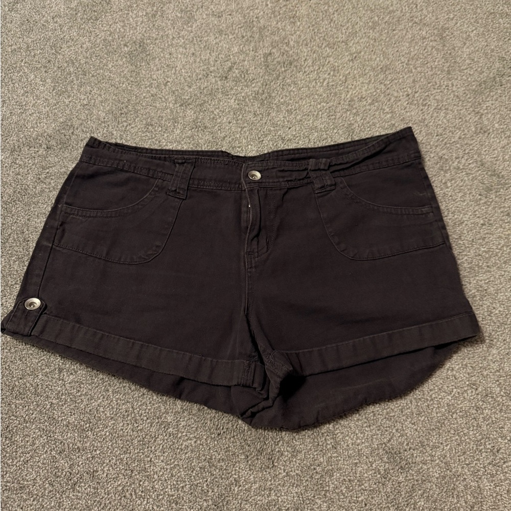 Dollhouse Women's Dark Gray Jean Shorts